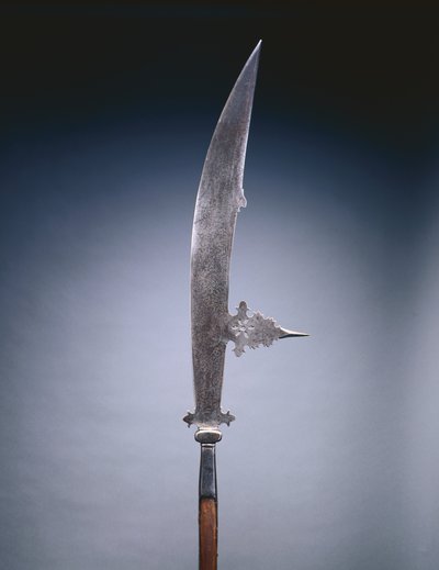 Glaive, Venetsia, n. 1600-20 (teräs ja puu) tekijältä Italian School