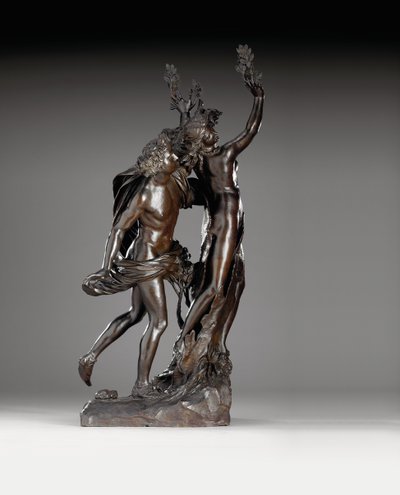 Apollon ja Daphnen ryhmä Gianlorenzo Berninin mukaan, n. 1722 tekijältä Italian School