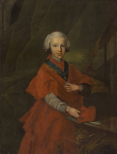 Henry Benedict Stuart, kardinaali York (öljy kankaalle) tekijältä Italian School