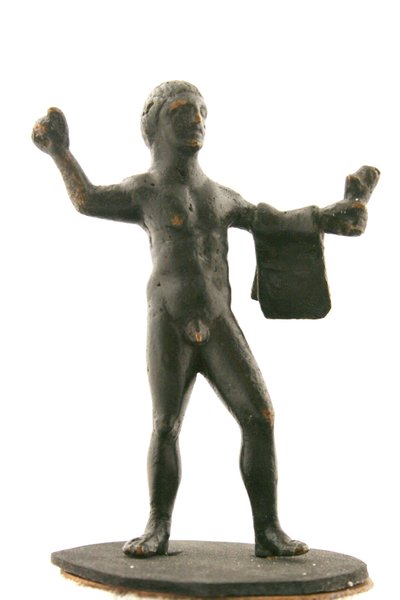 Hercules pitelee tiikerin nahkaa tekijältä Italian School