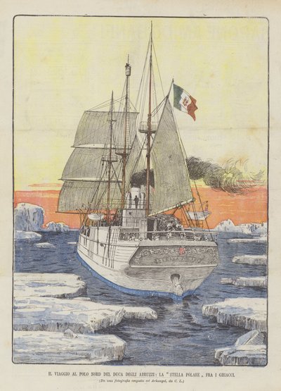 Matka Duca Degli Abruzzin pohjoisnavalle, Jäätähti tekijältä Italian School