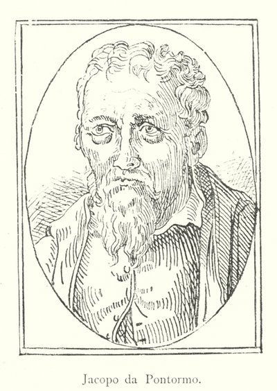Jacopo da Pontormo (kaiverrus) tekijältä Italian School
