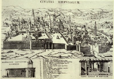 Jerusalem, 1581 tekijältä Italian School
