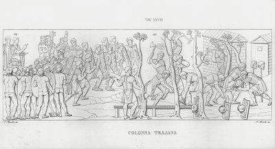 Trajanuksen pylväs, Trajanuksen pylväs tekijältä Italian School