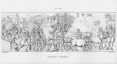 Trajanuksen pylväs, Trajanuksen pylväs tekijältä Italian School