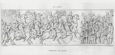 Trajanuksen pylväs, Trajanuksen pylväs tekijältä Italian School