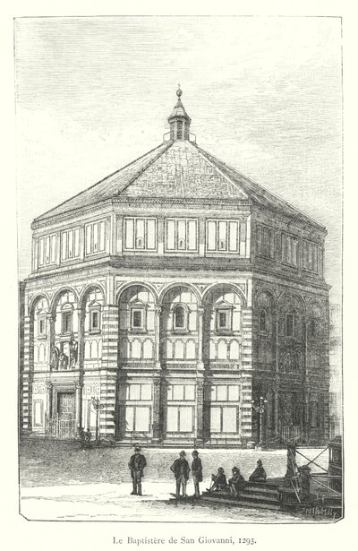 San Giovanni -baptistere tekijältä Italian School