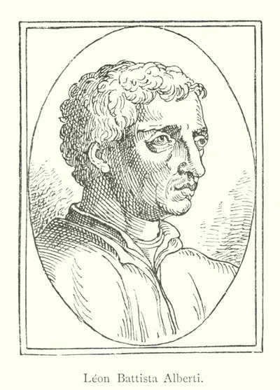Leon Battista Alberti (kaiverrus) tekijältä Italian School