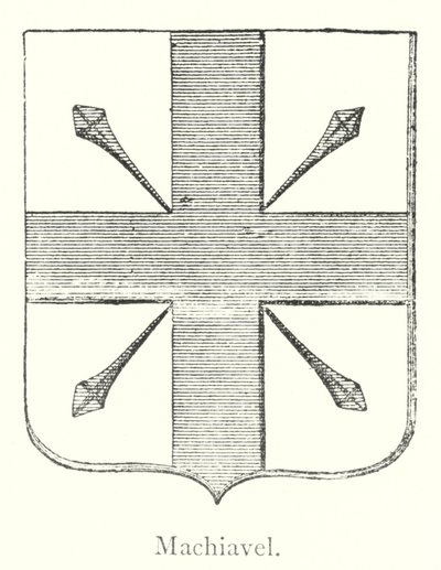 Machiavel (kaiverrus) tekijältä Italian School
