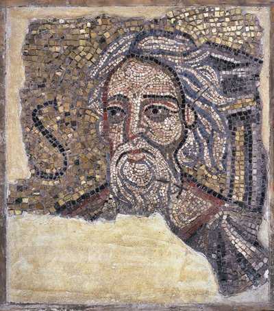 Mosaiikkipaneeli Pyhän Andreaksen päällä (mosaiikki) tekijältä Italian School