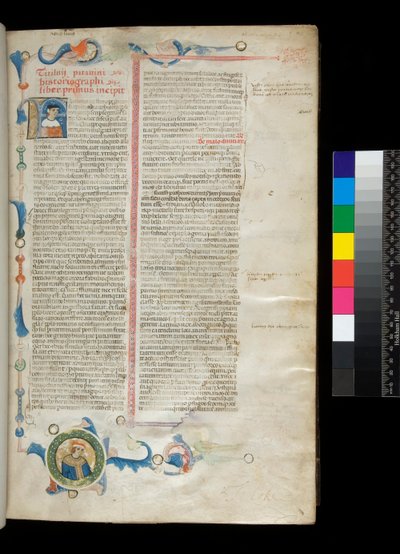 Ms. 344. Livy, kaupungin perustamisesta tekijältä Italian School