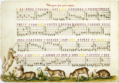 Nuotit sävellyksestä: Meser Vincenzo Capirola säveltänyt Vincenzo Capirola (1474-1548) tekijältä Italian School