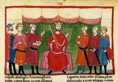 Sakon maksaminen Gonfaloniere of Justicelle tekijältä Italian School