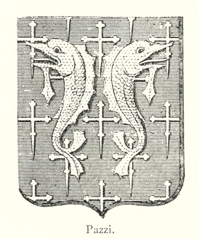 Pazzi (kaiverrus) tekijältä Italian School