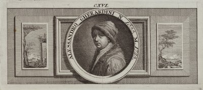 Alessandro Gherardinin muotokuva tekijältä Italian School