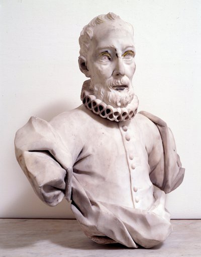 Alessandro Giustinianin muotokuva (marmoriveistos tekijältä Italian School