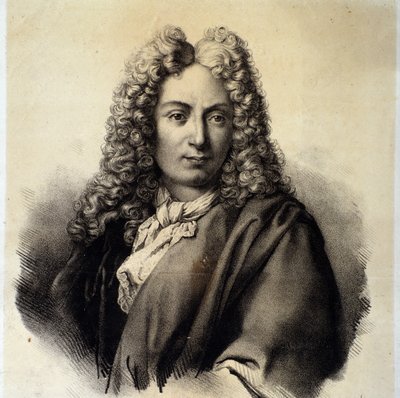 Arcangelo Corellin (1653-1713) muotokuva italialainen säveltäjä ja viulisti tekijältä Italian School