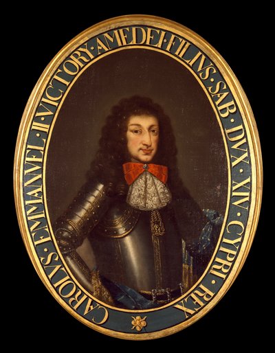 Carlo Emanuele II:n (1634-1675) muotokuva (Charles Emmanuel of Savoy) Anonyymi maalaus. 1600-luvun Brescia, yksityinen kokoelma - Charles Emmanuel II:n (Carlo Emanuele II) (1634-1675), Savoyn herttuan muotokuva. Anonyymi maalaus 1600-luvulta. Yksityinen yh tekijältä Italian School