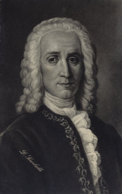 Domenico Scarlattin muotokuva tekijältä Italian School