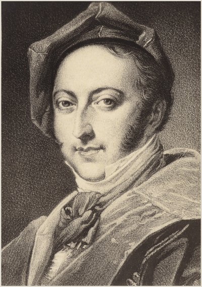 Gioachino Rossinin muotokuva tekijältä Italian School