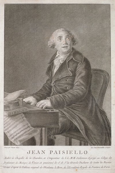 Vincent Alojan kaivertama muotokuva Giovanni Paisiellosta (1782-1840) tekijältä Italian School