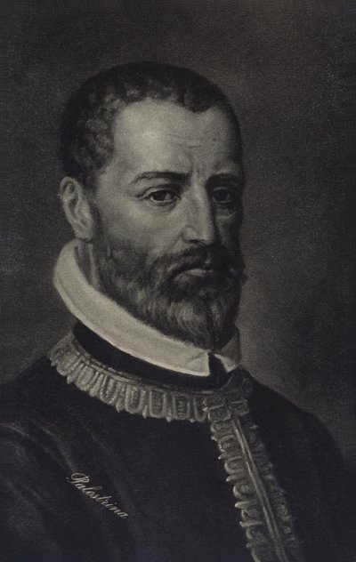 Muotokuva Giovanni Pierluigi da Palestrinasta tekijältä Italian School