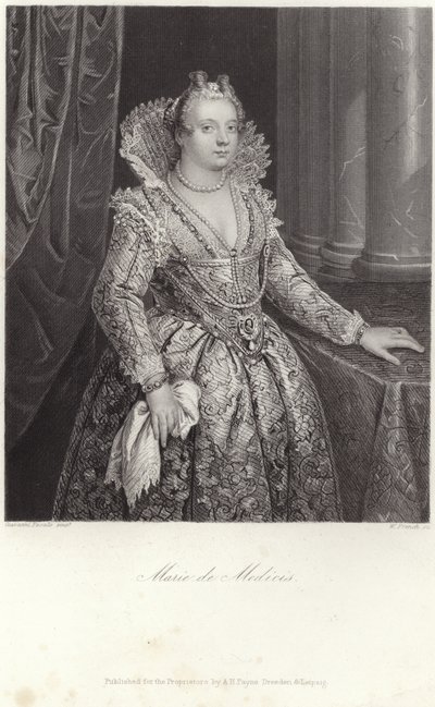 Marie de Medicin muotokuva tekijältä Italian School
