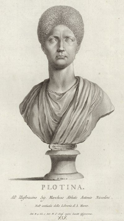 Pompeji Plotinan muotokuva tekijältä Italian School