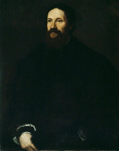 Gentlemanin muotokuva tekijältä Italian School