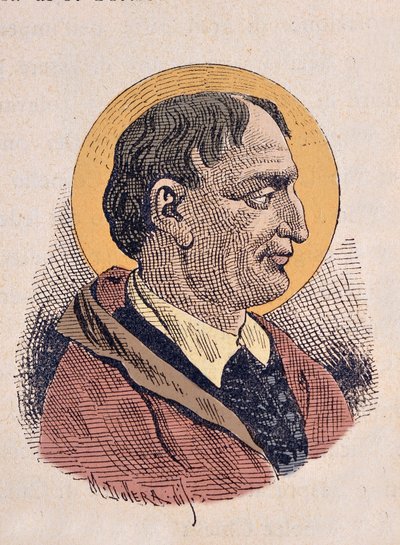 Paavi Corneillen muotokuva (Cornelius tai Cornelio) (251-253) tekijältä Italian School