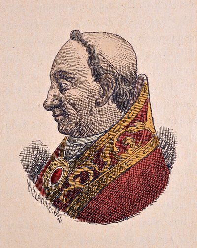Paavi Innocentius VIII:n muotokuva (Innocenzo, Innocentius) (1484-1492) tekijältä Italian School