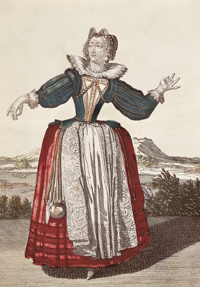 Radegonda, Commedia dell