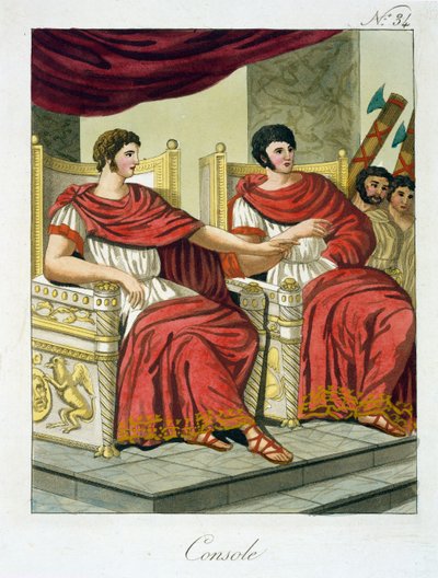 Rooman konsulit, LANtica Roma, 1825 tekijältä Italian School
