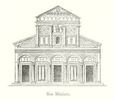 San Miniato (kaiverrus) tekijältä Italian School