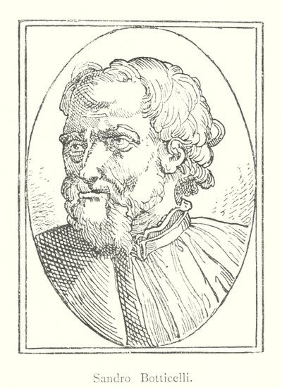 Sandro Botticelli (kaiverrus) tekijältä Italian School
