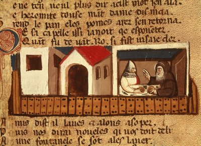 Hakee turvapaikkaa luostarista Codex Entree dEspagnesta tekijältä Italian School