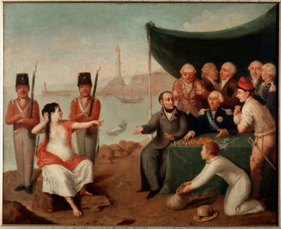 Ligurian itsenäisyys, 1815 tekijältä Italian School