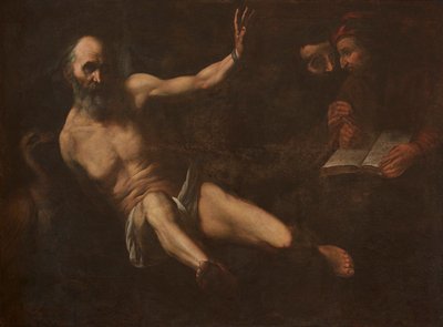 Prometheuksen rangaistus (öljy kankaalle) tekijältä Italian School