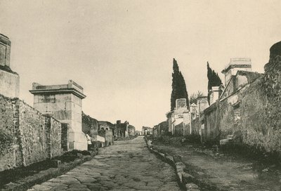 The Street of the Tombs sellaisenaan (syväpaino) tekijältä Italian School