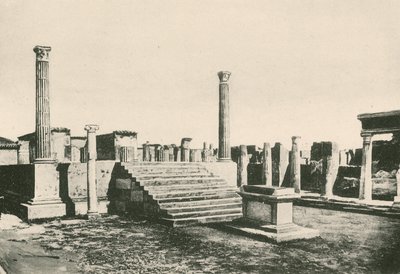 Apollon temppeli sellaisena kuin se on (syväpaino) tekijältä Italian School