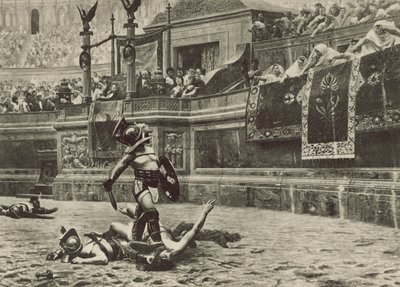 Käänteinen peukalo (litho) tekijältä Italian School