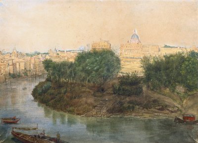 Tiber Island (kynä ja wc paperilla) tekijältä Italian School