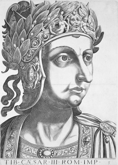 Tiberius Caesar (42 eKr.-37 jKr.), 1596 tekijältä Italian School