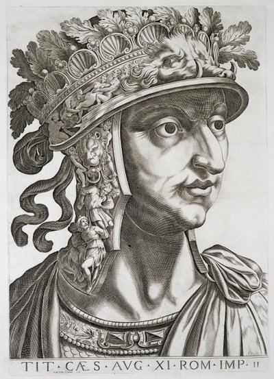 Titus Caesar (39-81 jKr.), 1596 tekijältä Italian School