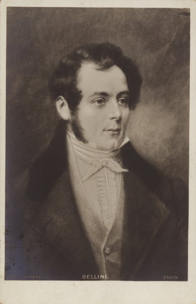 Vincenzo Bellini, italialainen oopperasäveltäjä (1801-1835) tekijältä Italian School