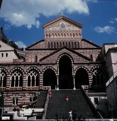 SantAndrean katedraalin länsijulkisivu, 1203 tekijältä Italian School
