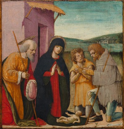 Paimenten palvonta tekijältä Italy, 15th century