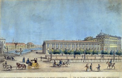 Palau Anichkov de Sant Petersburg. Obra d