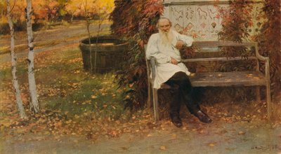 "Kreivi Leo N. Tolstoi", s. 1909, 1911 tekijältä Ivan Alekseyevich Vladimiroff