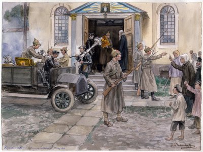 Requisition (confiskation) des tresors d